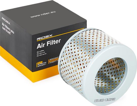 RIDEX 8A0557 - Filtre à air cwaw.fr