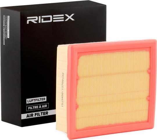 RIDEX 8A0642 - Filtre à air cwaw.fr