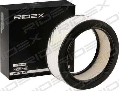 RIDEX 8A0620 - Filtre à air cwaw.fr