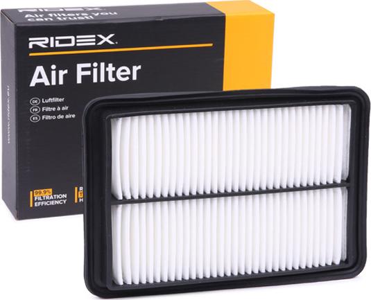 RIDEX 8A0865 - Filtre à air cwaw.fr