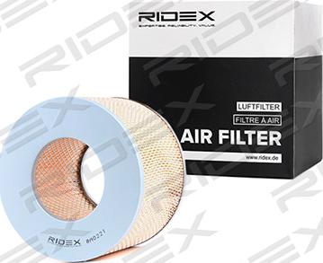 RIDEX 8A0221 - Filtre à air cwaw.fr