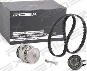 RIDEX 3096W0042 - Pompe à eau + kit de courroie de distribution cwaw.fr