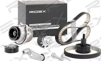 RIDEX 3096W0034 - Pompe à eau + kit de courroie de distribution cwaw.fr