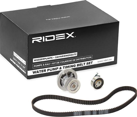 RIDEX 3096W0158 - Pompe à eau + kit de courroie de distribution cwaw.fr