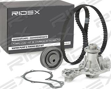 RIDEX 3096W0172 - Pompe à eau + kit de courroie de distribution cwaw.fr