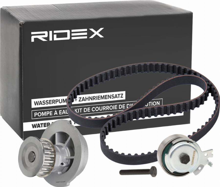 RIDEX 3096W0249 - Pompe à eau + kit de courroie de distribution cwaw.fr