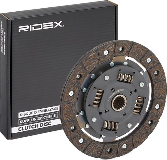 RIDEX 262C0062 - Disque d'embrayage cwaw.fr