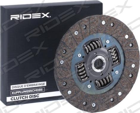 RIDEX 262C0021 - Disque d'embrayage cwaw.fr