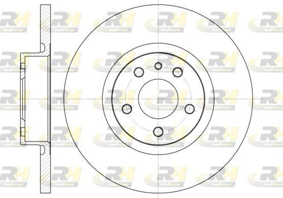 Roadhouse 6512.00 - Disque de frein cwaw.fr