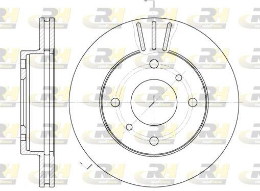 Ferodo DDF234-1 - Disque de frein cwaw.fr