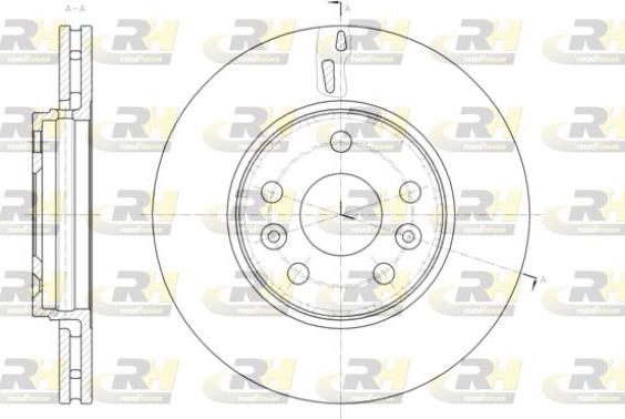 Roadhouse 61411.10 - Disque de frein cwaw.fr