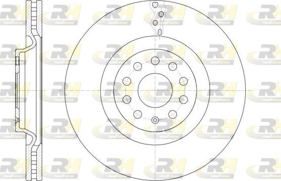 Roadhouse 61485.10 - Disque de frein cwaw.fr