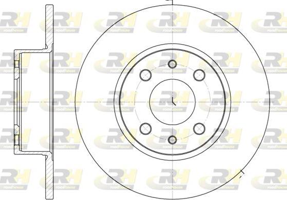 Roadhouse 6150.00 - Disque de frein cwaw.fr