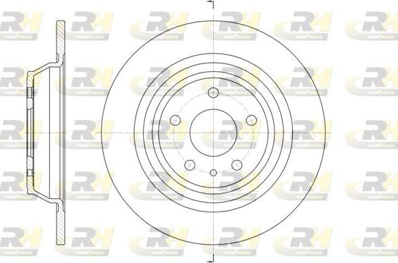 Roadhouse 61606.00 - Disque de frein cwaw.fr