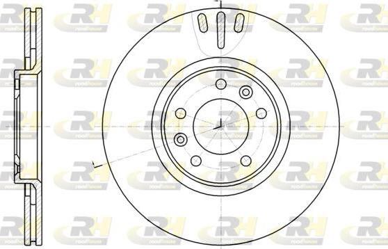 Roadhouse 61051.10 - Disque de frein cwaw.fr