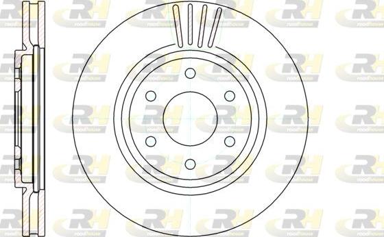 Roadhouse 61037.10 - Disque de frein cwaw.fr