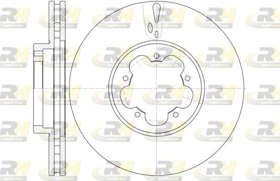 Roadhouse 61022.10 - Disque de frein cwaw.fr