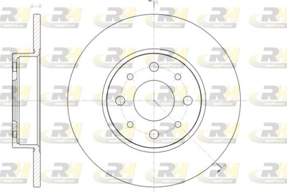 Roadhouse 61390.00 - Disque de frein cwaw.fr