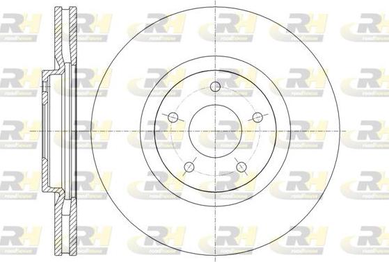 Roadhouse 61349.10 - Disque de frein cwaw.fr