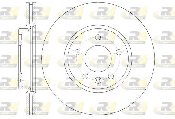 Roadhouse 61314.10 - Disque de frein cwaw.fr