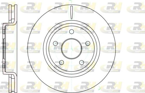 Roadhouse 61210.10 - Disque de frein cwaw.fr