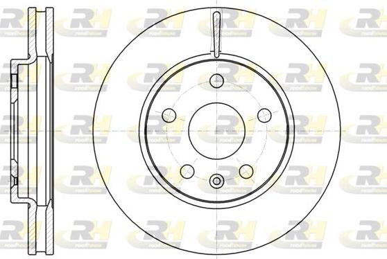 Roadhouse 61285.10 - Disque de frein cwaw.fr