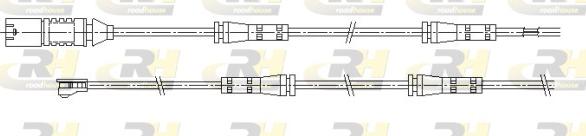 Roadhouse 001198 - Contact d'avertissement, usure des plaquettes de frein cwaw.fr