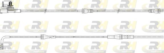 Roadhouse 001171 - Contact d'avertissement, usure des plaquettes de frein cwaw.fr