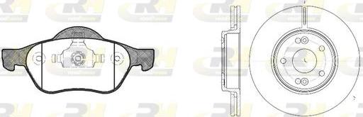 Roadhouse 8962.00 - Kit de freins, frein à disques cwaw.fr