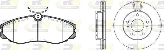 Roadhouse 8462.00 - Kit de freins, frein à disques cwaw.fr