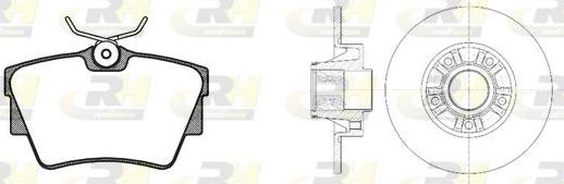 Roadhouse 8591.20 - Kit de freins, frein à disques cwaw.fr