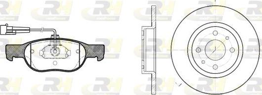 Roadhouse 8588.00 - Kit de freins, frein à disques cwaw.fr