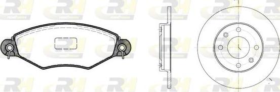 Roadhouse 8643.06 - Kit de freins, frein à disques cwaw.fr