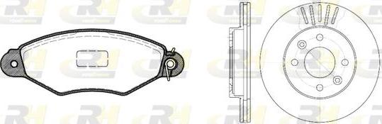 Roadhouse 8643.01 - Kit de freins, frein à disques cwaw.fr