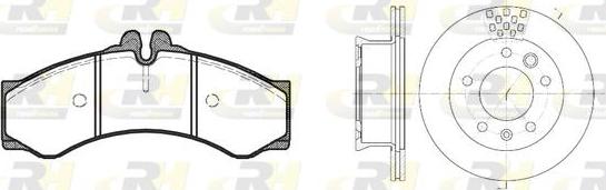 Roadhouse 8614.00 - Kit de freins, frein à disques cwaw.fr