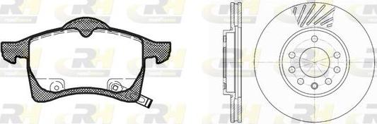 Roadhouse 8683.00 - Kit de freins, frein à disques cwaw.fr