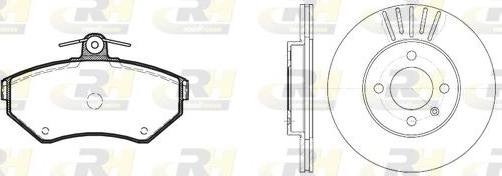 Roadhouse 8631.01 - Kit de freins, frein à disques cwaw.fr