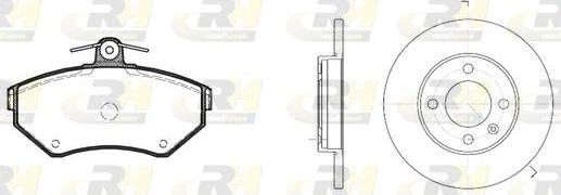 Roadhouse 8631.03 - Kit de freins, frein à disques cwaw.fr