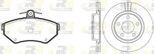 Roadhouse 8631.02 - Kit de freins, frein à disques cwaw.fr