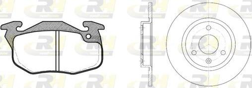 Roadhouse 8192.05 - Kit de freins, frein à disques cwaw.fr