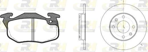 Roadhouse 8192.06 - Kit de freins, frein à disques cwaw.fr