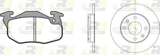 Roadhouse 8192.00 - Kit de freins, frein à disques cwaw.fr