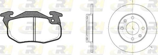 Roadhouse 8192.03 - Kit de freins, frein à disques cwaw.fr