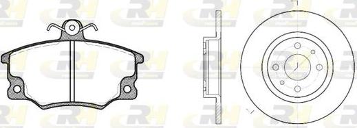 Roadhouse 8146.01 - Kit de freins, frein à disques cwaw.fr