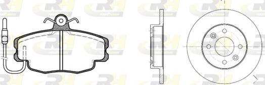 Roadhouse 8141.00 - Kit de freins, frein à disques cwaw.fr