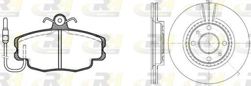 Roadhouse 8141.02 - Kit de freins, frein à disques cwaw.fr