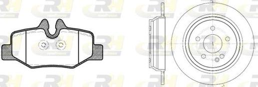 Roadhouse 81110.00 - Kit de freins, frein à disques cwaw.fr