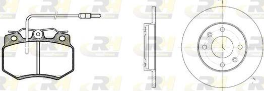 Roadhouse 8170.00 - Kit de freins, frein à disques cwaw.fr