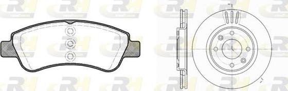 Roadhouse 8840.01 - Kit de freins, frein à disques cwaw.fr