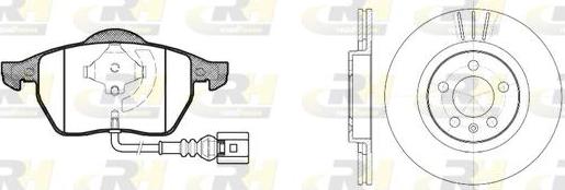 Roadhouse 8390.06 - Kit de freins, frein à disques cwaw.fr